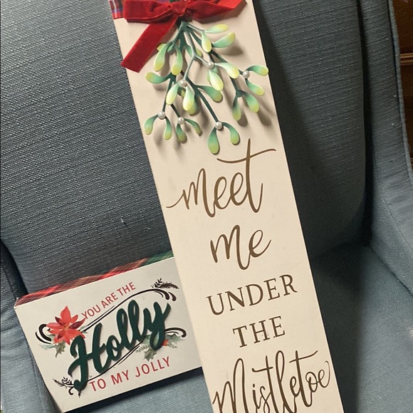 NWT….2 wooden signs with wonderful sayings on them!!! Made by Ashland!!! - Picture 6 of 6